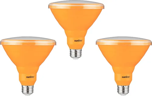 Miniatura 9 de Sunlite 40244 - Foco empotrable LED PAR38 de color, 15 vatios (equivalente a 75 W), base mediana (E26), reflector, certificación ETL, azul, paquete
