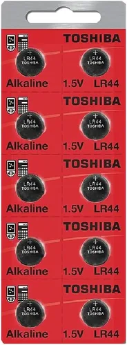 Miniatura 5 de Toshiba Baterías alcalinas LR44 AG13 de 1,5 voltios, 10