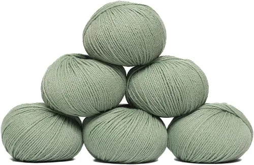 Miniatura 51 de 100% Hilo de Lana de Alpaca Bebé (Juego de 3 Madejas, 150 Gramos) Peso DK - Hecho en Perú - Celestialmente Suave y Perfecto para Tejer y Ganchillo