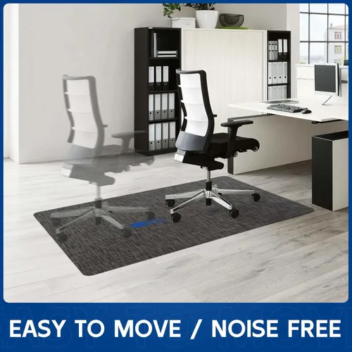 Miniatura 7 de Tapete para silla de oficina para suelo de madera dura y azulejos, tapete antideslizante para silla de escritorio, protector de suelo fácil