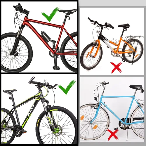Miniatura 7 de Elevador de potencia de bicicleta ajustable, extensor de manillar de bicicleta que aumenta la altura del manillar hasta 5.3 pulgadas para la mayoría