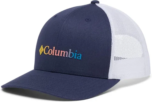 Miniatura 487 de Columbia - Gorra de malla con bandera con árboles unisex para adultos, corona alta