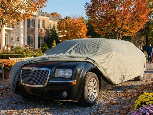 Miniatura 4 de CarsCover Limousine - Funda impermeable para automóvil Cadillac Lincoln Chrysler Limo (se adapta a 22.1 pies - 24 pies)