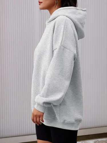 Miniatura 8 de AUTOMET Sudaderas con capucha de gran tamaño para mujer, sudaderas de forro polar con capucha 2024, ropa de otoño, trajes de moda, suéter de invierno