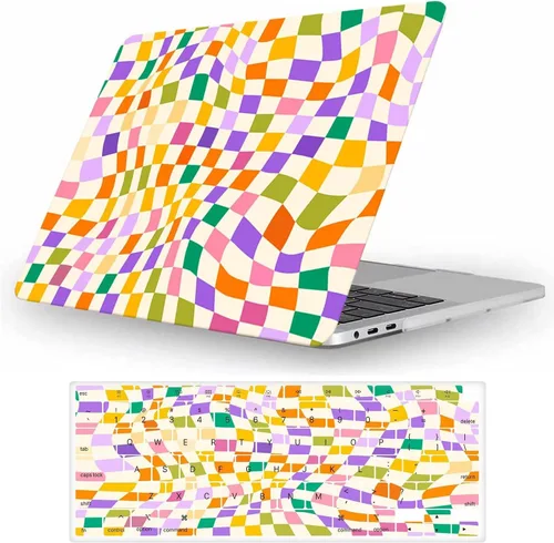 Miniatura 21 de Fancity Funda compatible con MacBook Pro de 13 pulgadas con Touch Bar versión 2022-2016, chip M2 M1 A2338/A2289/A2251/A2159/A1989/A1706, carcasa