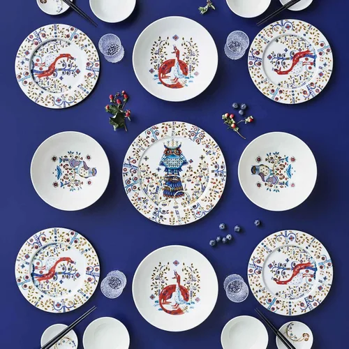 Miniatura 6 de iittala Taika Plato, blanco, 8.7 pulgadas (8.7 in)