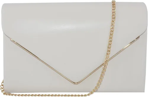 Bolsas de noche para mujer, bolso de mano pequeño, lindo y clásico, cruzado, para fiesta de boda formal, con cadena desmontable