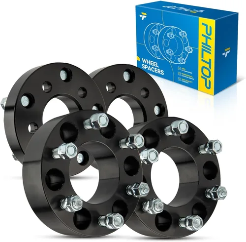 Miniatura 49 de PHILTOP Espaciador de rueda de 4 x 4 de 2 pulgadas, espaciadores de rueda centrados en las lengüetas para Polaris Trail Boss 330 2003-2013, Trail
