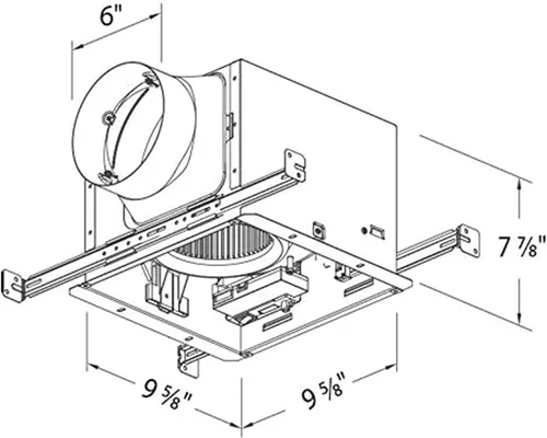 Miniatura 7 de Ventiladores Delta Electronics Breez Signature, SIG80-110, 8.2watts, 120 volts