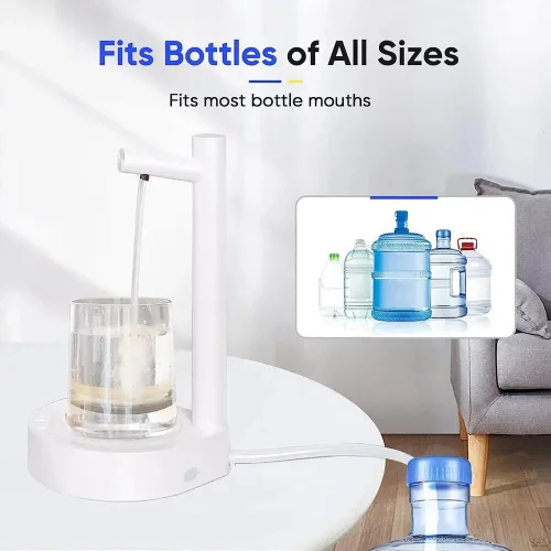 Miniatura 2 de Dispensador automático de botellas de agua para encimera, dispensador de agua eléctrico inteligente para botellas de agua universales de 5 galones