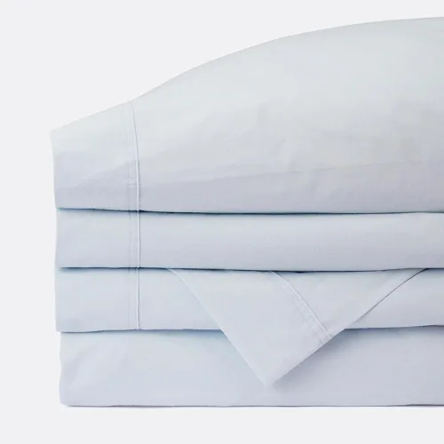 Miniatura 10 de Red Land Cotton Juego de sábanas de lujo 100% algodón cultivado en Estados Unidos Premium Hotel ultra ligero 4 piezas fabricado en Estados Blanco