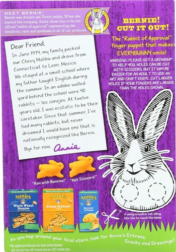 Miniatura 38 de Annie's Organic Chocolate Bunny Graham Snacks, 7.5 onzas