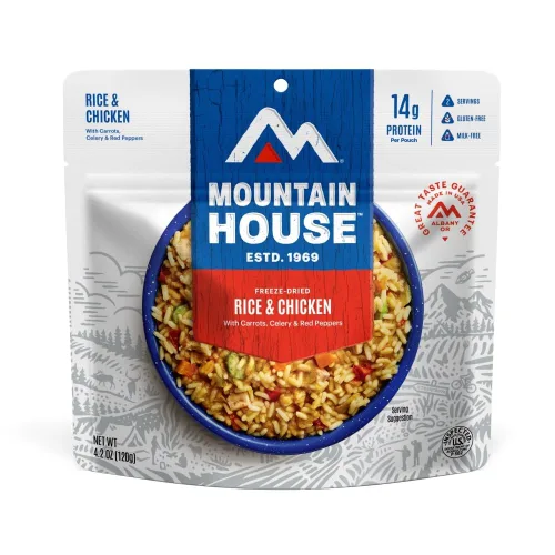 Miniatura 29 de Mountain House Lasaña de carne Alimentos liofilizados para acampar, 4 porciones, vida útil de 30 años, paquete de 2
