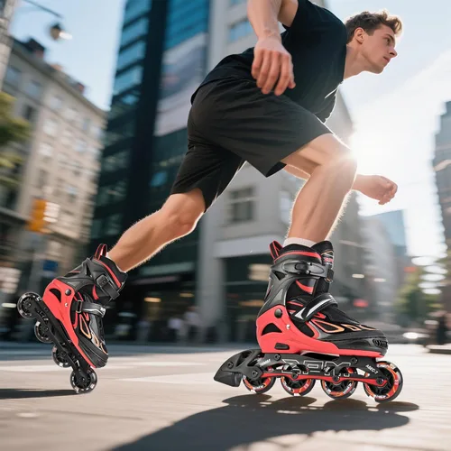 Miniatura 7 de 2PM SPORTS Vinal - Patines en línea ajustables intermitentes para niñas, todas las ruedas se iluminan, divertidos patines iluminadores para niños