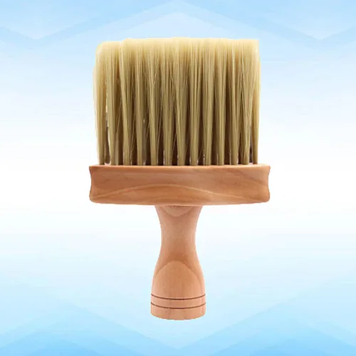 Miniatura 7 de KALLORY Cepillo de limpieza facial para peluquero suave, cepillo de limpieza de cuello, cepillos de barrido de pelo, suministros de peluquería