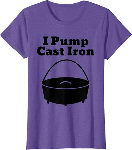 Miniatura 18 de I Pump - Camiseta de hierro fundido para cocinar al horno holandés