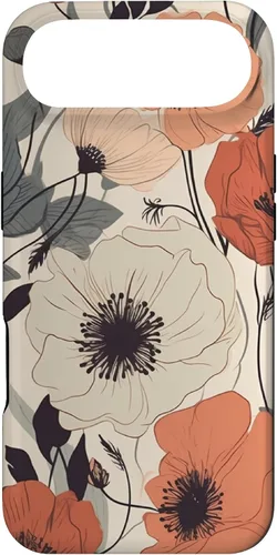 Miniatura 27 de Funda para iPhone 12/12 Pro Minimal Poppy Flower Boho Floral Cute Aesthetic