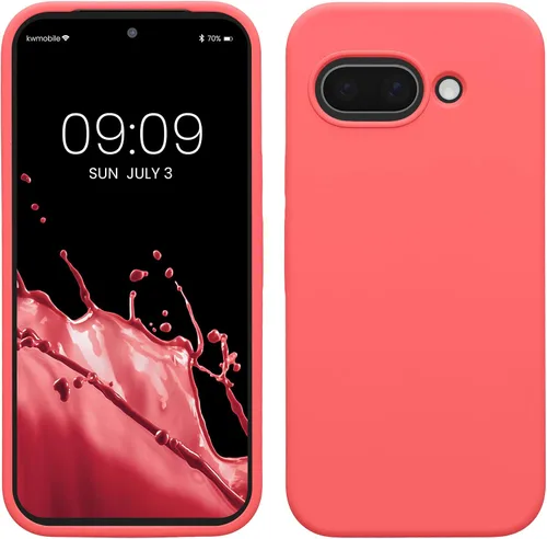 Miniatura 67 de kwmobile Funda Compatible con Google Pixel 6 Pro - Funda de Teléfono de Silicona TPU con Acabado Suave - Azul Caribe
