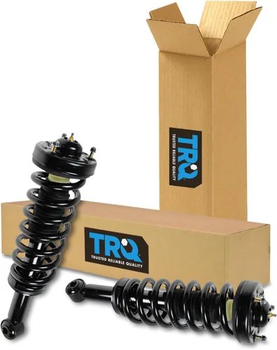 Miniatura 284 de TRQ Conjunto de Amortiguador y Resorte Delantero Cargado con Resorte Helicoidal Pre-ensamblado Compatible con Jeep Cherokee Limited AWD 14-22 Sin