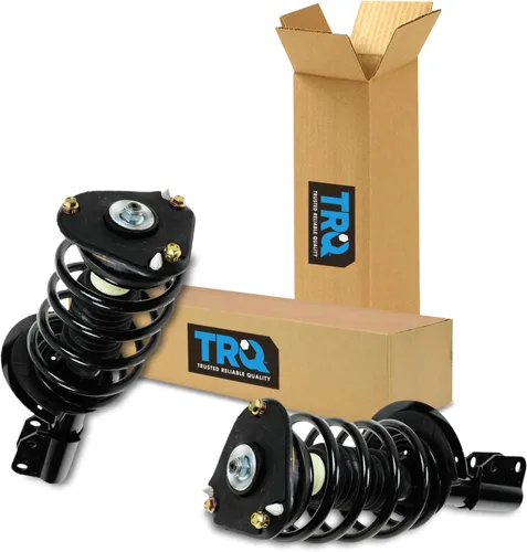 Miniatura 220 de TRQ Conjunto de Amortiguador y Resorte Delantero Cargado con Resorte Helicoidal Pre-ensamblado Compatible con Jeep Cherokee Limited AWD 14-22 Sin