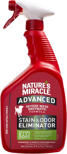 Miniatura 14 de Nature's Miracle Eliminador avanzado de manchas y olores para perros para desastres severos de los perros