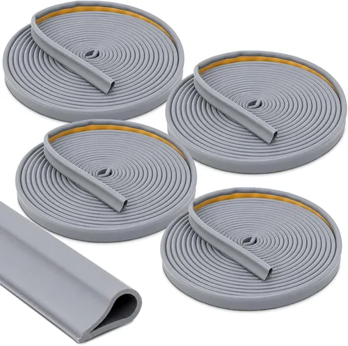Miniatura 21 de 2 piezas de junta adhesiva flexible de silicona de goma para fuego/humo para puerta ventana interior exterior comercial