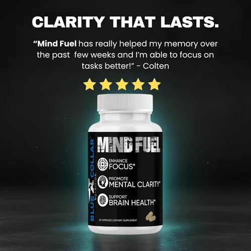 Miniatura 3 de Mind Fuel - Suplementos cerebrales para la memoria y la concentración, aumentan la salud del cerebro y la claridad mental, suplemento