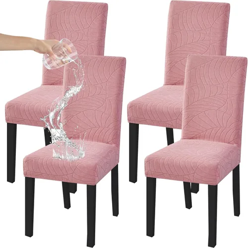 Miniatura 77 de HZDHCLH Juego de 6 fundas grises para sillas Parsons de elastano para comedor, fundas elásticas de elastano para sillas Parsons, fundas de asiento
