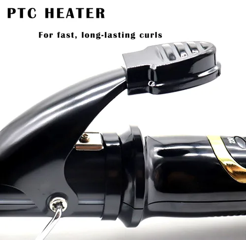 Miniatura 5 de abp - Rizador de pelo de 1 pulgada con barril cerámico, calor instantáneo de hasta 450 °F, herramienta de ondulación para cabello largo/mediano