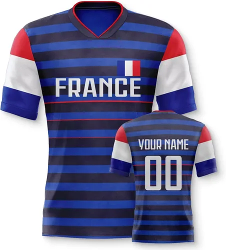 Miniatura 6 de Camisas de uniformes de jersey para fanáticos del fútbol nacional 22/23 personalizados para hombres, mujeres, jóvenes, regalos personalizados