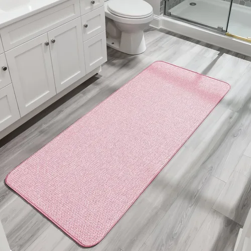 Miniatura 15 de Bosap Alfombra de Baño, Alfombras Corredoras de Baño Ultra Delgadas, Alfombras de Baño Grandes para Baño, Secado Rápido, Antideslizante, Lavable a