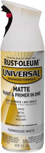 Miniatura 34 de Rust-Oleum 245197 Pintura en aerosol universal para todas las superficies, 12 onzas, negro satinado