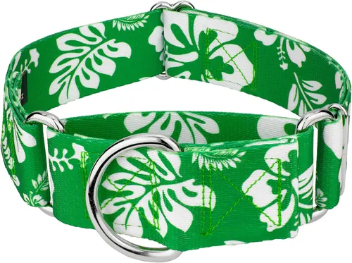 Miniatura 10 de Country Brook Petz HossFit Jr - Collar ancho Martingala para perro, colección Summer Breeze con diseños soleados (Anchors Away, M)