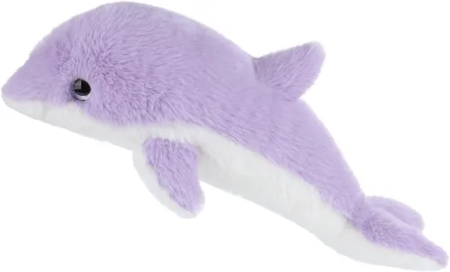 Miniatura 8 de Apricot Lamb Peluche de delfín azul oscuro para niños, juguetes de peluche suaves y lindos para bebés niñas y niños, 12 pulgadas
