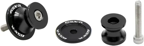Miniatura 3 de M8 motocicleta CNC brazo oscilante deslizadores carretes soporte tornillo para GSXR 125 250 300 600 750 1000 negro