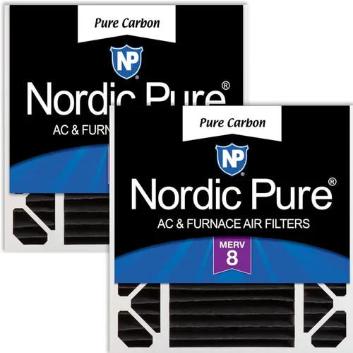 Miniatura 42 de Nordic Pure 20 x 20 x 5 (19_5/8 x 19_7/8 x 4_3/8) Honeywell/Lennox MERV 12 filtros de aire de repuesto, 2