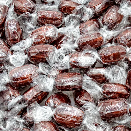 Root Beer Barrel - Caramelo duro de 1 libra, bolsa a granel, caramelos antiguos, sabor original, envueltos individualmente (66 piezas)