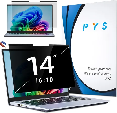 Miniatura 12 de PYS Filtro de Pantalla de Privacidad Magnético para Laptop de 15.6 Pulgadas 16:9 - Protector de Privacidad de Pantalla de Computadora Desmontable