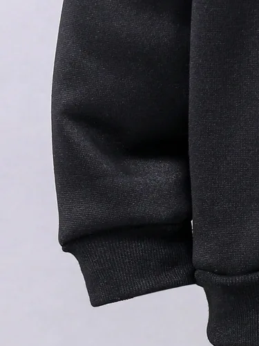 Miniatura 6 de Floerns Conjunto de sudadera con capucha y pantalones deportivos de dos piezas para niño
