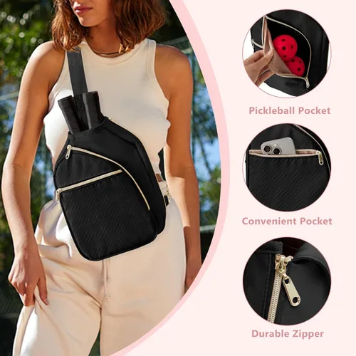 Miniatura 4 de Bolsa de pickleball para mujer - Bolsa de paleta con diseño de patente