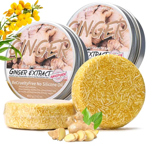 Miniatura 10 de 2 unidades de barra de champú de carbón de bambú para cabello gris, jabón negro para cabello gris, barra de champú y acondicionador natural