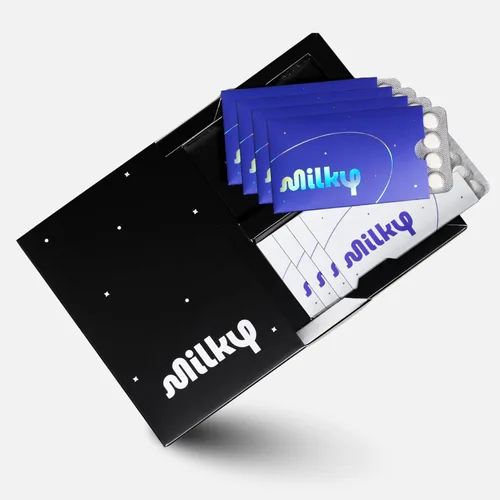 Miniatura 13 de Píldoras Milky para Intolerancia a la Lactosa - 10,800 FCC - Alivio para Intolerancia a la Lactosa - Tabletas de Enzima Lactasa - Fundas Portátiles