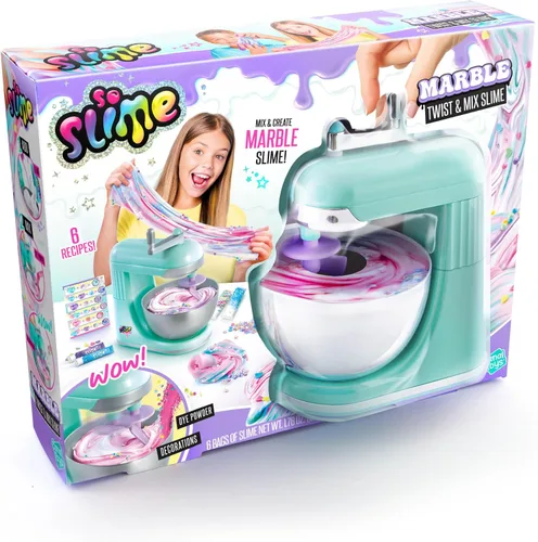 Miniatura 3 de Canal Toys So Slime Marble Twist N Slime Mezclador, Mezcla para Crear tu Propio Slime de Mármol, Aplasta, Estira y Gira para Efectos y Sensaciones