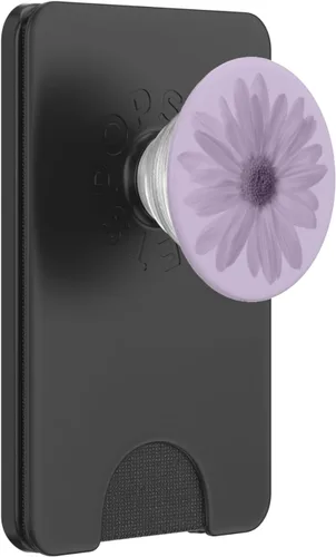 Miniatura 6 de Daisy PopSockets MagSafe PopGrip de color morado claro para iPhone