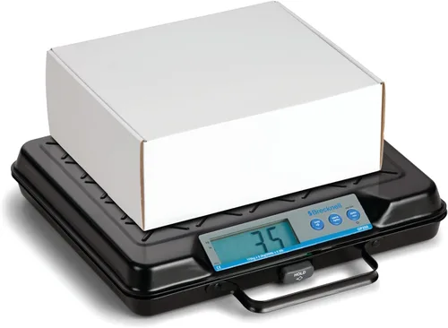 Miniatura 2 de Brecknell GP250 Báscula electrónica portátil para banco, capacidad de 250 libras, plataforma de 12 x 10