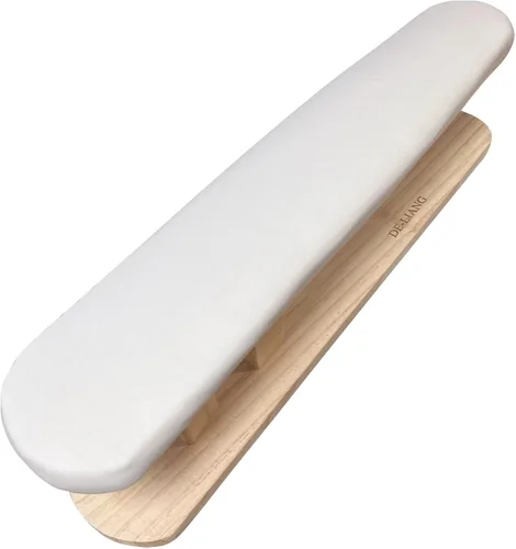 Tabla de planchar acolchada con pecho y manga larga con base de madera para herramientas domésticas, formas de vestido a medida, estudio de costura