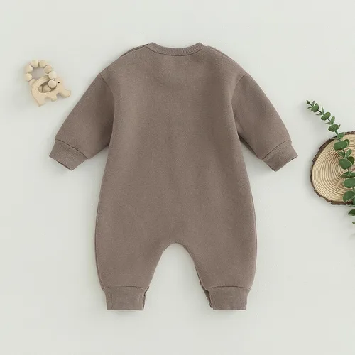 Miniatura 5 de MERSARIPHY Mameluco de manga larga para bebé, niña y niño, mameluco de una pieza para otoño e invierno