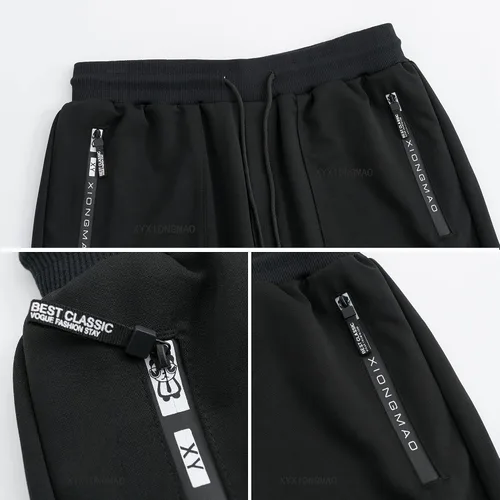 Miniatura 5 de XYXIONGMAO Pantalones deportivos para hombre Techwear Hip Hop Harem Pantalones Streetwear Tactical Track Pants
