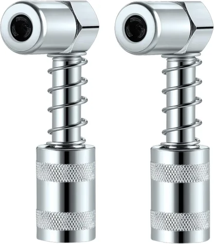 Adaptador de pistola de acoplador de grasa de 90 grados, acoplador de pistola de grasa de 90 grados, accesorios de pistola de engrase, puntas de