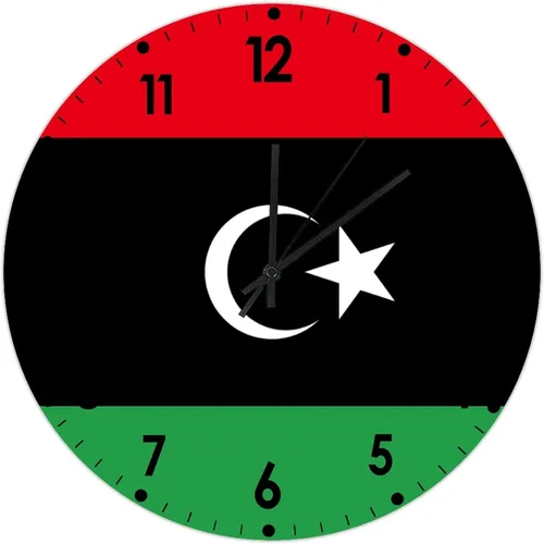Miniatura 98 de Cheyan Reloj de pared con bandera de Canadá de 12 pulgadas, silencioso, sin tictac, de PVC, funciona con pilas, reloj redondo decorativo, regalo